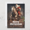 Search for wild animal christmas cards Santa claus