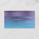 Search for purple and turquoise business cards Professional