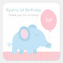 Search for pink elephants stickers Colourful