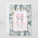 Search for adult pool party invitations Tropical