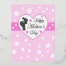 Search for mom and baby postcards Pink
