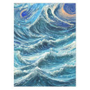 Search for ocean waves tablecloths Sea