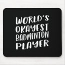 Recherche de badminton drôle tapis souris Amoureux du badminton