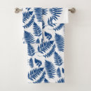 Search for cobalt blue bath towels Blue and white