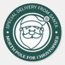 Search for please deliver to labels North pole