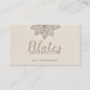 Search for pilates instructor business cards Elegant