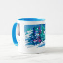 Search for snowy winter scene mugs Country