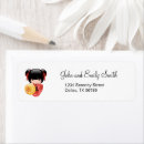 Search for doll return address labels Red
