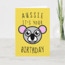 Search for aussie birthday cards Cute
