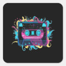 Search for retro cassette stickers 80s nostalgia