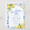 Search for italian bridal shower invitations Lemon citrus