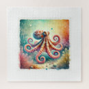 Search for octopus puzzles Illustration