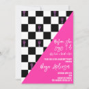 Search for neon pink invitations Retro