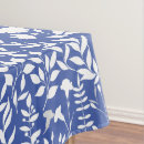 Search for blue white floral pattern tablecloths Botanical