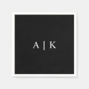 Recherche de conception noire et blanche Monogramme