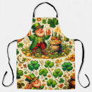 Search for saint patricks aprons Clover