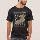 Search for corgi pattern tshirts Santa