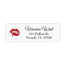 Search for vampire return address labels Lips
