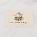 Search for spoon business cards Watercolor