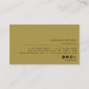 Recherche de monogram standard cartes visite Moderne