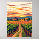 Recherche de toscane posters Vignoble