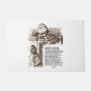 Search for alice in wonderland doormats Lewis carroll