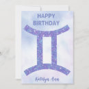 Recherche de gemini vœux cartes Symbole astrologique