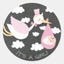 Search for storks stickers It's a girl