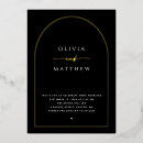 Search for glamorous invitations Gold