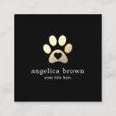 Search for heart business cards Paw