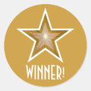Search for gold winner stickers Star