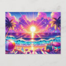 Search for tropical painting postcards Palm trees