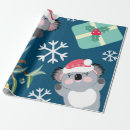Search for koala christmas wrapping paper Australia