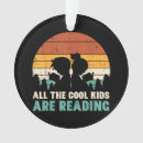 Search for book lover ornaments Retro