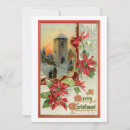 Search for vintage church christmas cards Winter scene