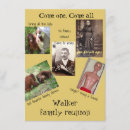 Search for fun 4x6 invitations Reunion