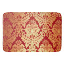 Search for elegant bath mats Red