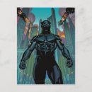 Recherche de black panther cartes postales Super héros