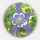 Search for columbine flowers stickers Vintage