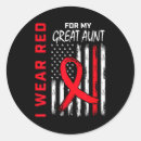 Search for great aunt stickers Awareness