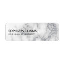 Search for white grey marble return address labels Glitter
