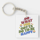 Search for positivity keychains Happy