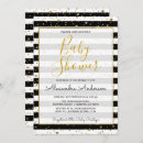 Recherche de black white gold invitations Blanc