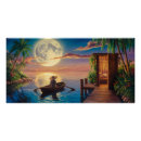 Recherche de peinture tropicale posters Vintage