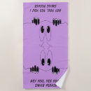 Search for funny beach towels Cartoon