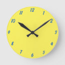Recherche de jaune bleu horloges Pour elle
