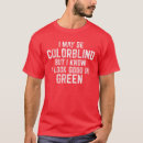Search for color blind tshirts Green