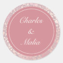 Search for pink and silver wedding stickers Floral