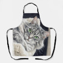 Search for green eyes aprons Feline