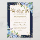 Search for blue anniversary invitations Vow renewal